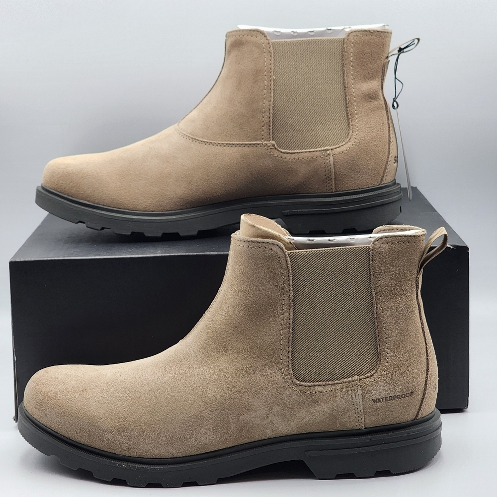 NWB Sorel Men’s Chelsea Waterproof Slip On Boots Size 12 New In The Box!